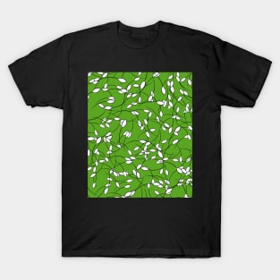 Green pattern T-Shirt